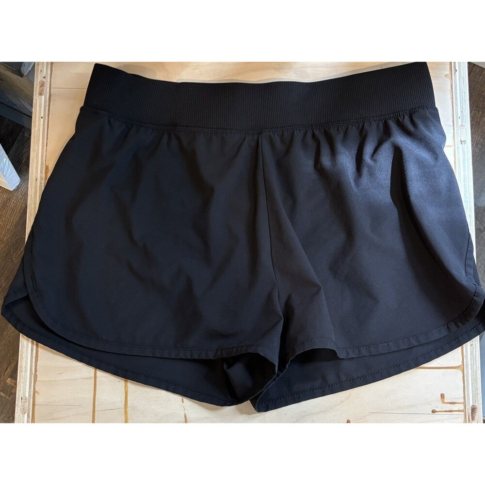 Juicy Couture Sport Black Women’s Athletic Shorts Size S w/ Pocket and Lining